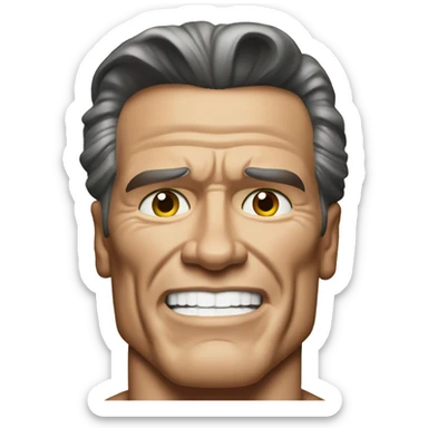 Arnold Schwarzenegger  sticker