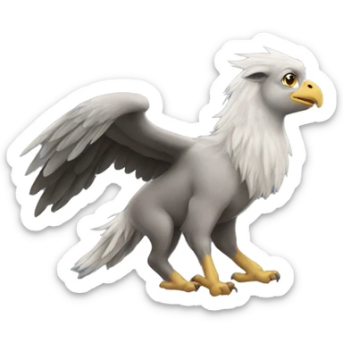 Hippogriff harry potter sticker