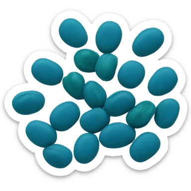 blue spirulina sticker