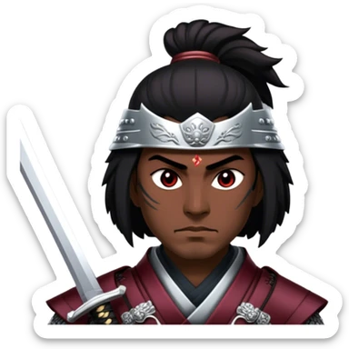 Resolute Samurai sticker