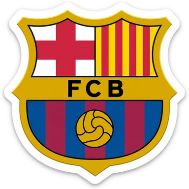 Emoji del Barcelona sticker