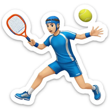 Padel smash sticker