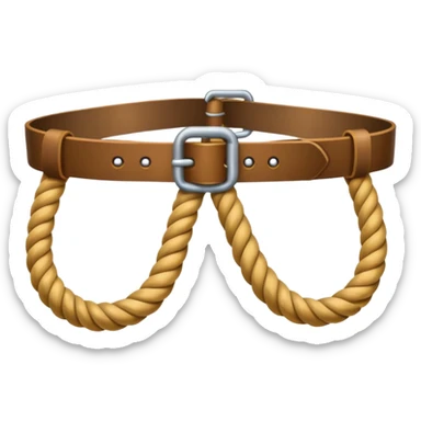 rope belt sticker