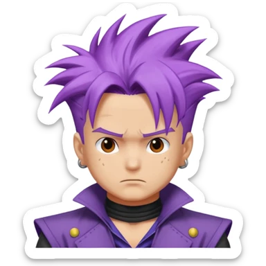 Trunks Dbz sticker