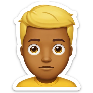 Buss yellow guy named terrance sticker