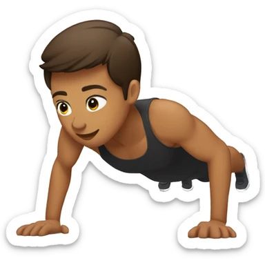 pushups sticker