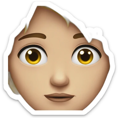 Sad-emoji-with-black-❤️ sticker