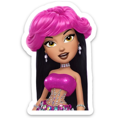 sparkling beauty with jewelry sticker