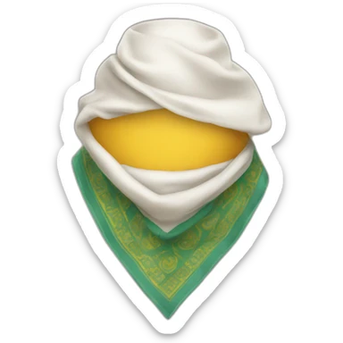 Foulard de patro sticker