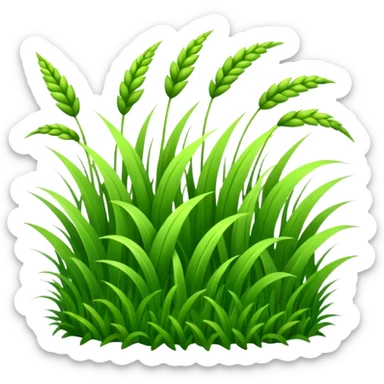 grass field sticker
