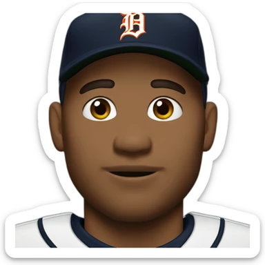 Detroit tiger sticker