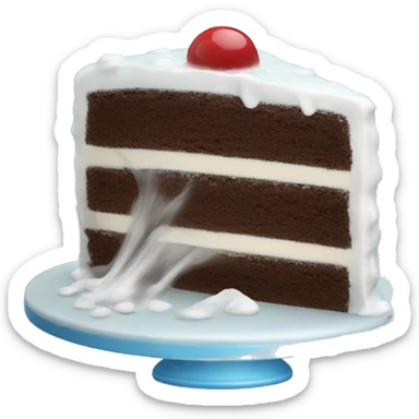 freeze cake sticker