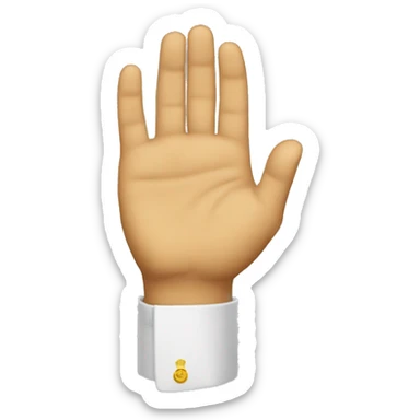 The Dictator Hand sticker