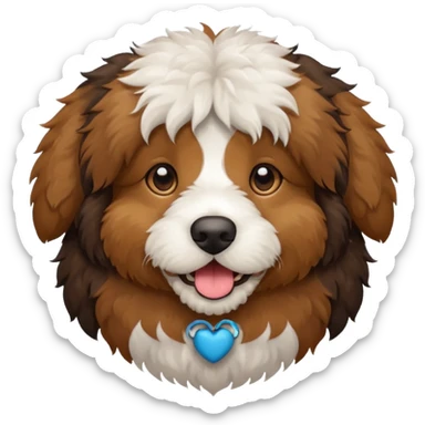 Bernedoodle sticker