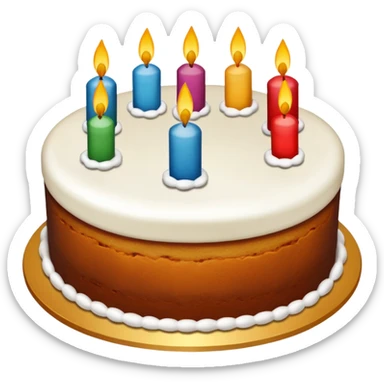 Christmas Cake sticker