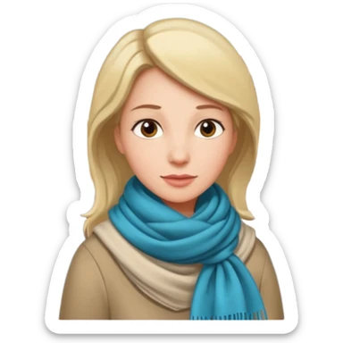 mother looking around a corner on a street sticker