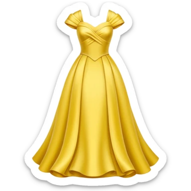 Belle’s dress sticker