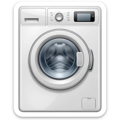 washing machine sticker