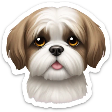 Shihtzu in loved  sticker