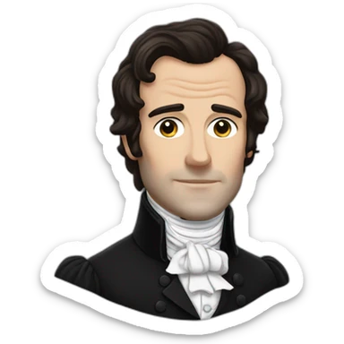 Mr Darcy sticker