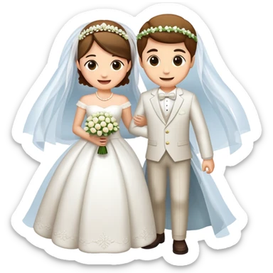 Düğün sticker