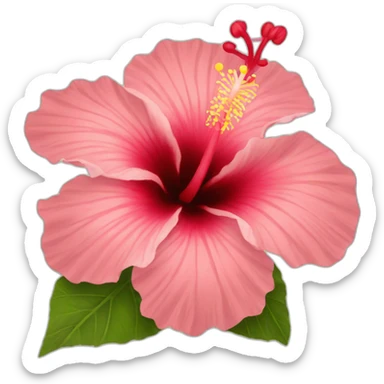 hibiscus sticker