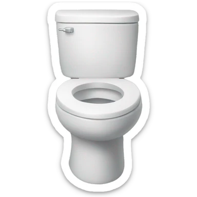 A skibidi toilet sticker
