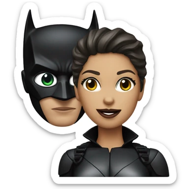 Batman catwoman  sticker