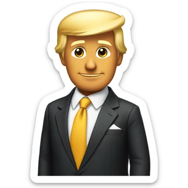 Donald Trump president sticker