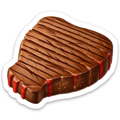 bbq steak sticker