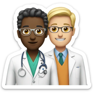  doctor with doctor sticker