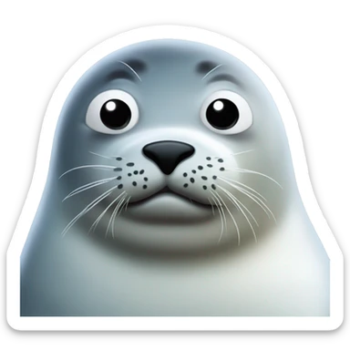 Fat fat fat seal sticker