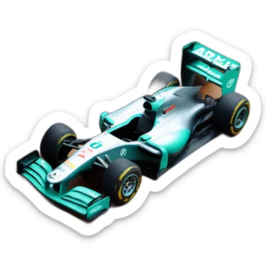 Mercedes AMG Petronas Formula 1 sticker