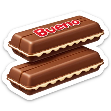 kinder bueno sticker