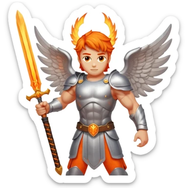 archangel michael  sticker