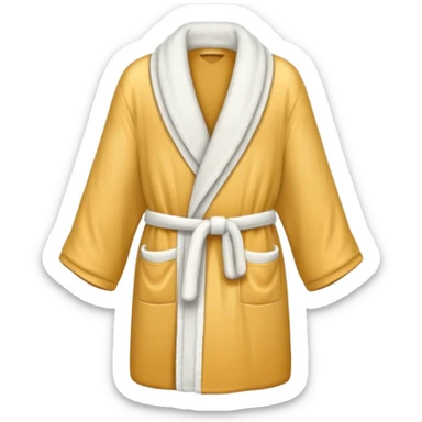 Bata de baño sticker