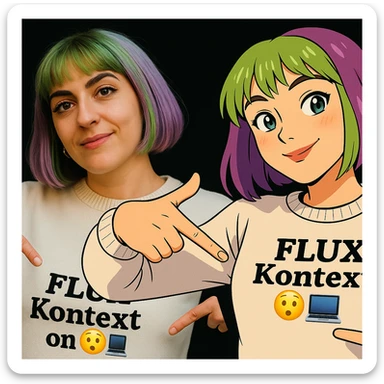 replace replicate to emojis and make the background black  sticker