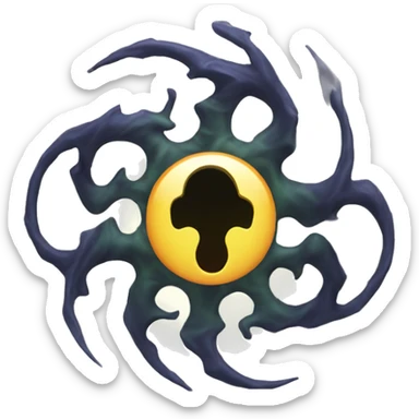 vortex ghoust logo sticker