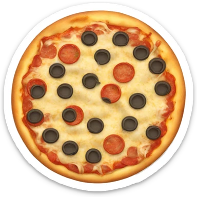fettuccine pizza sticker