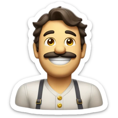 Marios Happy New year 2023 sticker