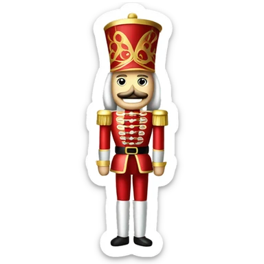 Nutcracker toy sticker
