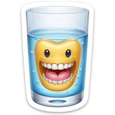  insta denture   sticker