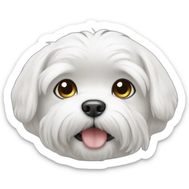 A Maltese pinching sticker