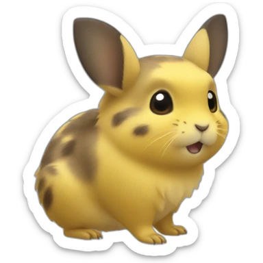 Pika mignon sticker