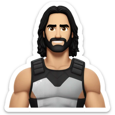 Seth Freakin Rollins wwe super réaliste sticker