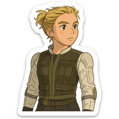 yelena belova played by florence pugh, marvel sticker