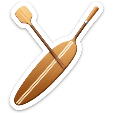Paddle sticker