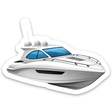 Speed Boat sticker
