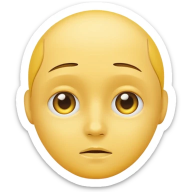Expressionless Face emoji sticker