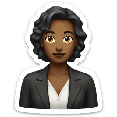 masculine woman sticker